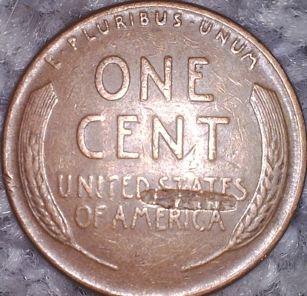 1947-Wheat-Penny.-Possible-Large-Error-On-Reverse.